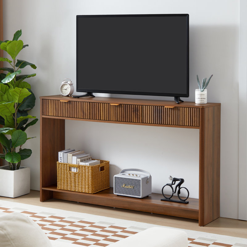 55.12'' Console Table, Walnut