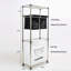 Laundry Hamper 3 Tier Laundry Sorter With 4 Removable Bags For Organizing Clothes, Laundry, Lights, Darks ,Three Hooks