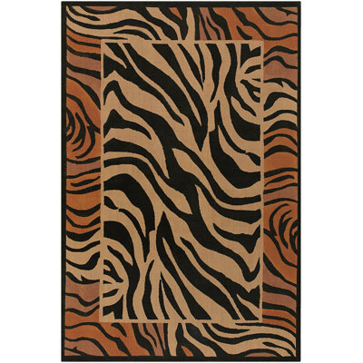 Tapis brun / noir Irondale