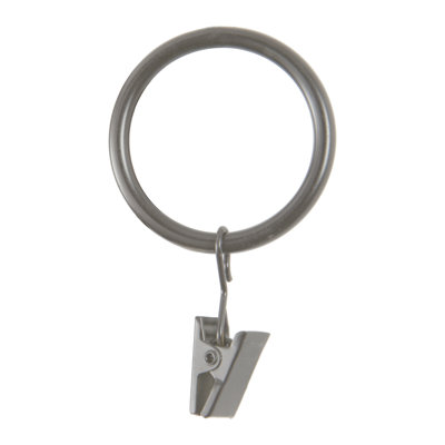 Steel Drapery Clip Rings - Basics by Wayfair™