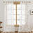 Winston Porter Summer Floral Decorative Sheer Curtain Panels(Set of 2)-266696781-266696780