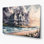 Art mural en métal bord de mer bord de mer Elite