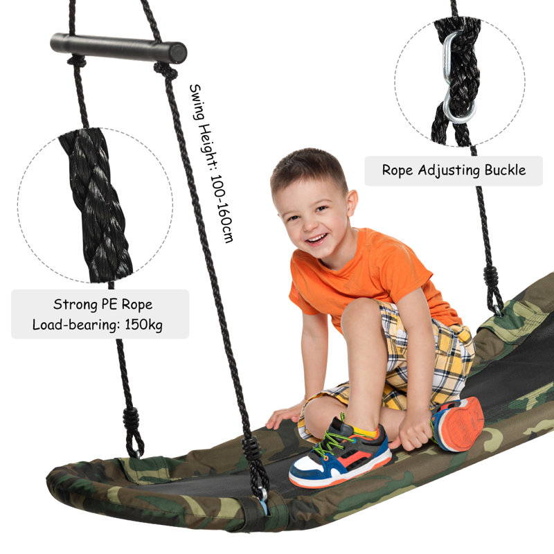 Freeport Park Trujillo Fabric Belt Swing Swing Seat