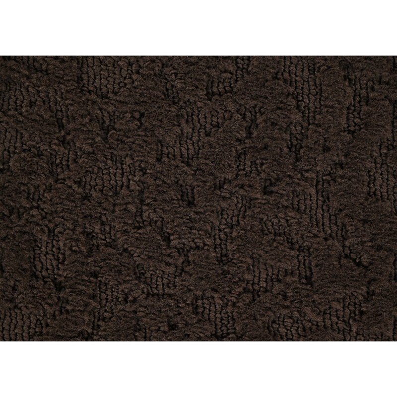 Ebern Designs Yenni Area Rug Mocha, Rectangle 5' x 8'