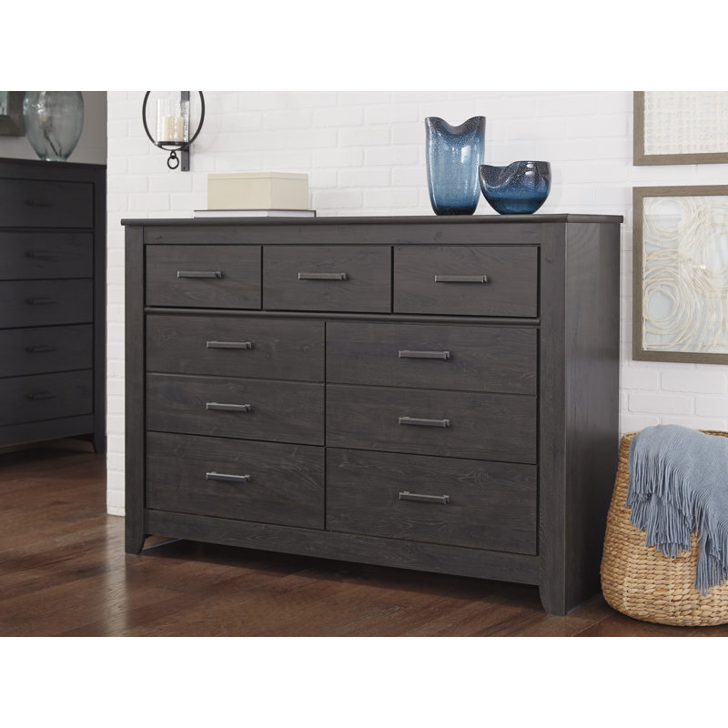 Commode Zelen, Gris anthracite