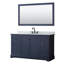 Ensemble de meuble-lavabo simple 60 po avec miroir Avery-97851023-97851026