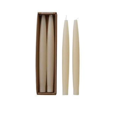 Unscented Taper Candle Set