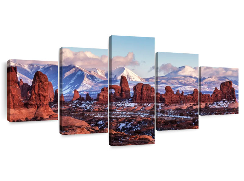 Wintry Arches National Park