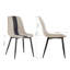 Ensemble de 4 chaises rembourrées
