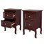 Sabina 39.9cm W Manufactured Wood Bedside Table-1923924065