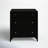 Bayline 3 - Drawer Metal 23.5" Nightstand in Black
