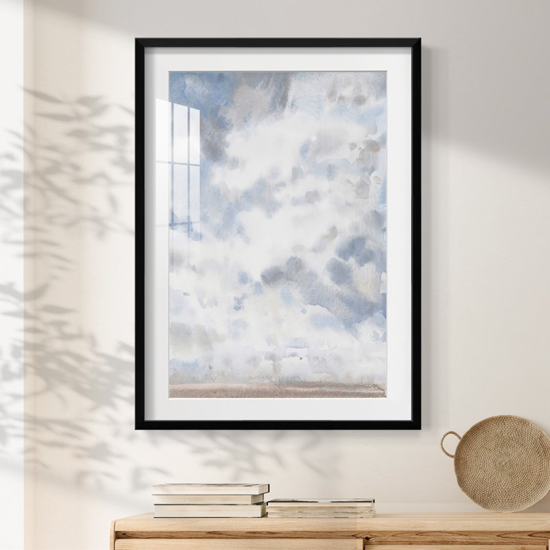 Sky Blue IV  -Framed Print