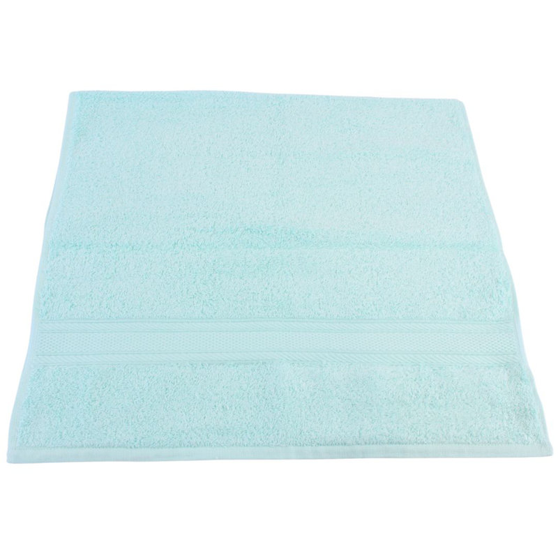 100% Cotton Hand Towel, Aqua