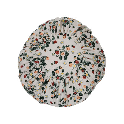 Round Cotton Pillow Cover & Insert