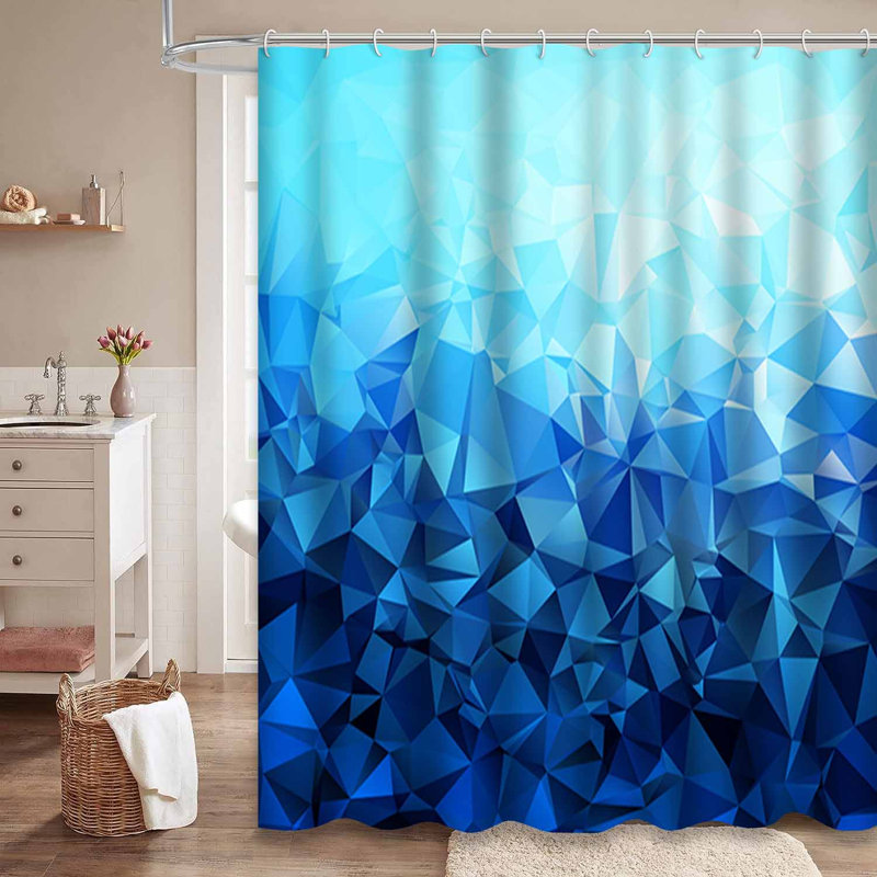 Rideau de douche Abstract, L 72 po x l 84 po