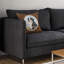  Housse de coussin carré et insert