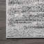 Tapis performance gris transitionnel à motif abstrait Artimas-492355866