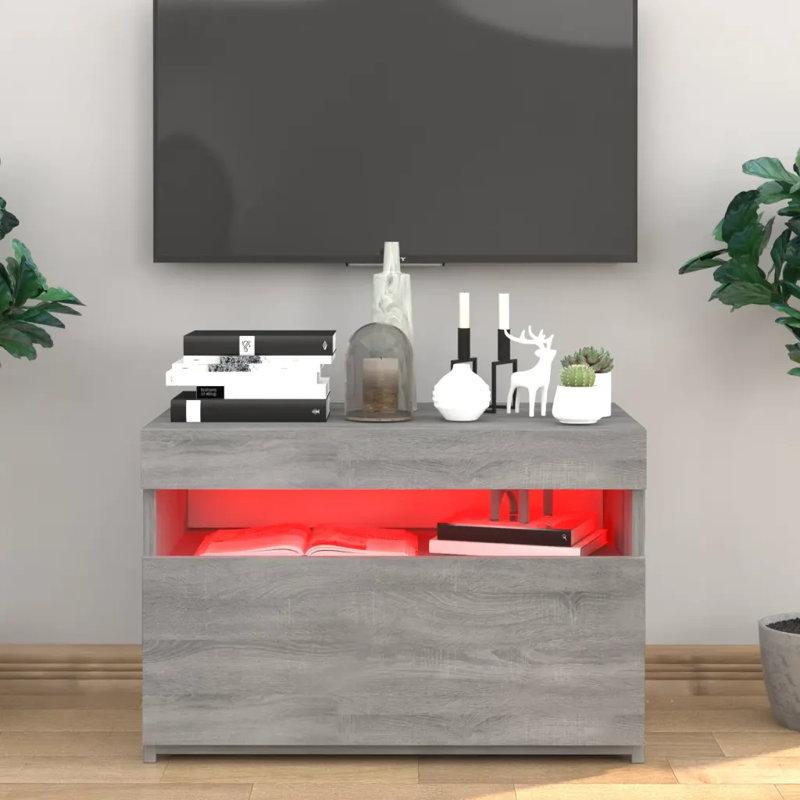 Madline Unfinished TV Stand, Artisan Oak, 60cm
