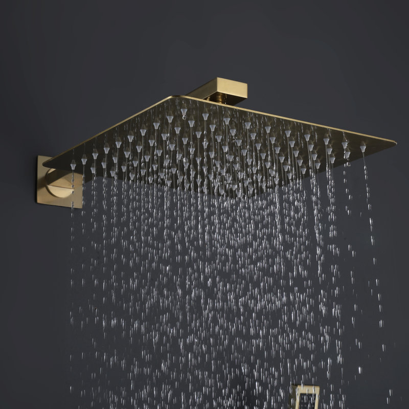 All-In-One Kit with Rough in-Valve, Gold