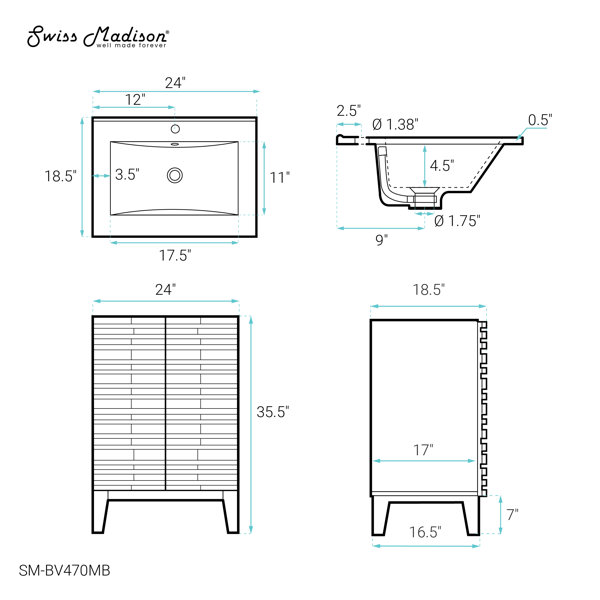 Dimensions du produit