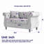 Canapé 2 places Chesterfield-129223410-129223412-129223409