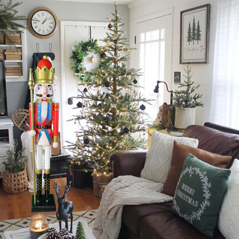 Casse-noisette en bois Chrstmas King K20