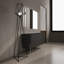 Meuble-lavabo autoportant 60 po avec portes à fermeture douce (ensemble KD) 60 po - évier inclus