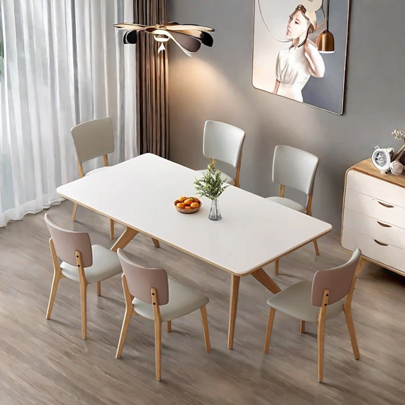 Ensemble de chaises de salle à manger Modern, H 29,5 po x L 70,8 po x l 35,4 po