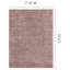 Tapis rose à poils longs Hammersmith-86782783