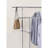 65" Dual Bar Adjustable Industrial Garment Rack