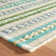 Long Slade Teal Handwoven Cotton Rug