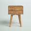 Table de chevet 2 tiroirs Imagen-341050055