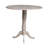Hesston Counter Height Drop Leaf Solid Wood Pedestal Dining Table-2021864264