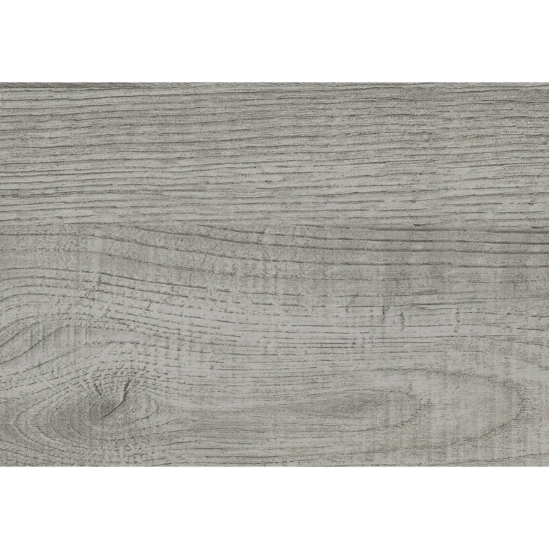 Table d'appoint avec stratifié gris - structure en métal, rehausse le cadre noir du salon et de la chambre Allure