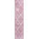 Bertrice Minimalist Diamond Trellis Rose/White Rug