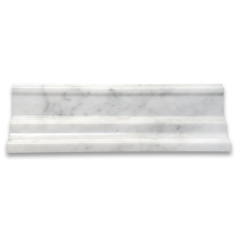 3.82" x 12" Marble Subway Wall & Floor Tile