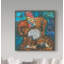 Art mural sur toile tendue - Art mural de la musique par Jennifer Mccully pour la salle de séjour, la chambre à coucher ou le bureau - 35 x 35-29770994