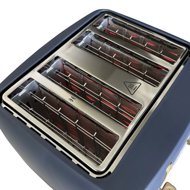West Bend Timeless 4-Slice Toaster, in Slate Blue, Navy