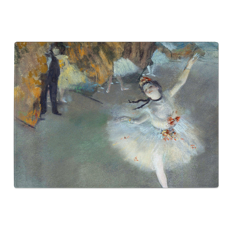 The Star Ballet Ballerina Dancer by Edgar Degas Chopping Board, 20cm W x 28.5cm L