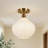 Jonny 1-Light Dimmable Semi Flush Mount-872543619