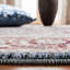 Melra Oriental Dark Red/Ivory Area Rug-952680853