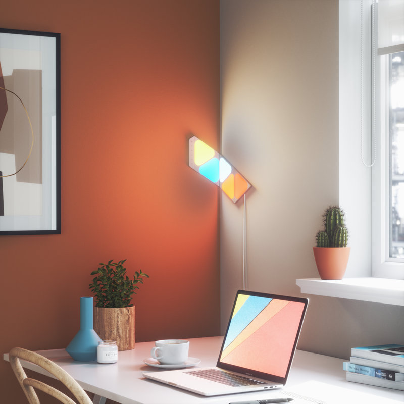 10" LED Lighted Art Glass
