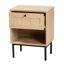 Table de bout avec rangement Azueta de 20,5 po de hauteur