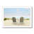 White Framed Paper Print