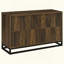 Buffet décoratif 4 portes Dark Pine