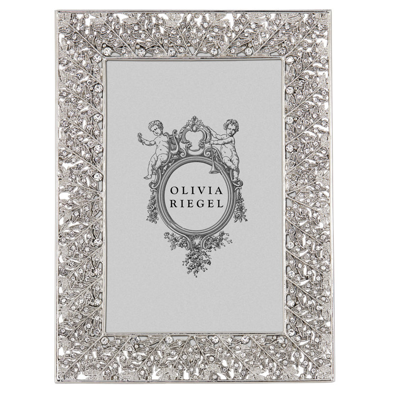Florence Metal Picture Frame, 5" x 7", Silver