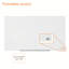 Wall Mounted Magnetic Glass Board-50010526-50010528