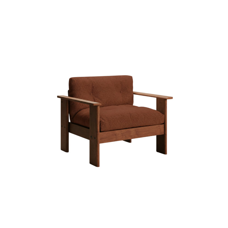 Bacana Armchair, Redwood Hemp Blend