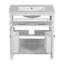 Meuble-lavabo moderne de 30 po avec lavabo en céramique, meuble-lavabo simple moderne avec 2 portes et une tablette-265244090