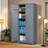 Metal Lockers, Cleaning Tool Cabinets With Locking Doors, High Broom Tool Storage Cabinets, Adjustable Shelves-320488465